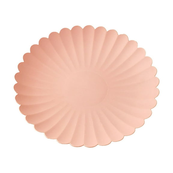 Leodye 2pcs Flower-shaped Serving Trays - Versatile for Snacks/Desserts, Kitchen/Dining Use -6.5IN