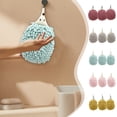 thumbnail image 1 of Leodye 3 Pcs Fuzzy Ball Hand Towels, Microfiber Chenille Hand Towel Balls for Bathroom with Hanging Loop, Soft Fast Drying Decorative Hand Bath Towels, 1 of 5