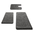 thumbnail image 1 of Leodye 3 Piece Memory Foam Bathroom Rug Set Soft Non-Slip Absorbent Bath Mats for Bathroom Laundry Room and Home Decor -15.7x31.4in,15.7x23.6in,15.7x19.6in, 1 of 8