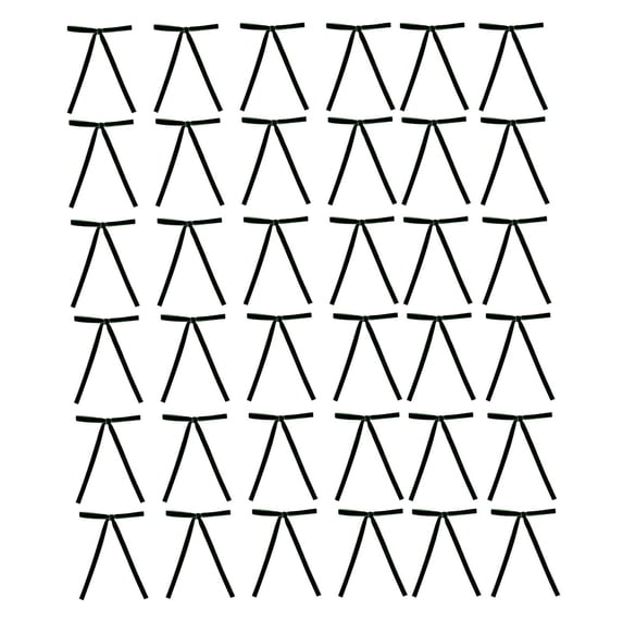Leodye 36 Pack Christmas Bow Christmas Tree Bows Wreath Bows,Mini Bowknot Craft Gift Ornament Christmas Tree Hanging Deco-