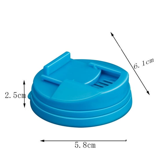 Leodye 3PCS Reusable Can Lids - Plastic Protectors for Parties, Picnics & Trips