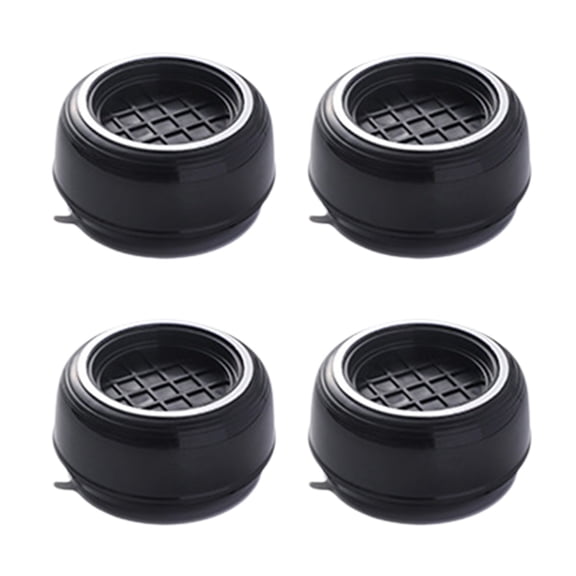 Leodye 4PCS Antivibration Washing Machine Pads Non-slip Durable Home Laundry Elevated Foot Cushion Pad -2.76*2.76*1.57in
