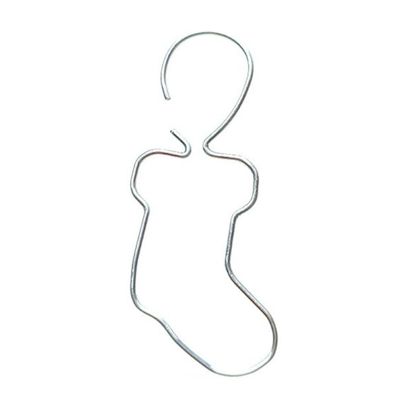 Leodye 50 Pcs Christmas Ornament Hooks Small Christmas Tree Ornament Hooks Mini Metal Ornament Hangers for Christmas Tree Decoration-1.97x0.9in