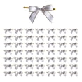 thumbnail image 1 of Leodye 50PCS Handmade Ribbon Bows - Finished Gift Packaging Ribbon, for Gift Boxes Decoration -2.76x1.97x0.59in, 1 of 6