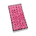 thumbnail image 1 of Leodye 50PCS Scented Artificial Rose Soap Romantic Festive Home Decor Valentine’s Day Gift Flower Head, 1 of 6