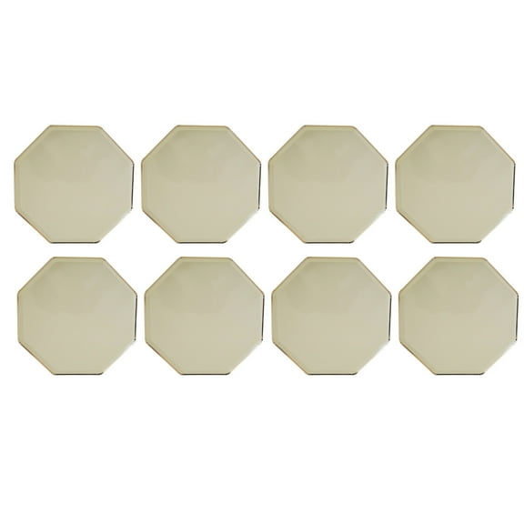 Leodye 8PCS Thickened Disposable Paper Plates - Waterproof Oil-proof Eco-friendly Round Tableware, for Dinner/Fruit -10.63x10.63x1.18in