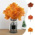 thumbnail image 1 of Leodye Artificial Maple Leaves Stems - Autumn Greenery Spray for Vases, Home Table Centerpieces, Fall Decorations, 1 of 8