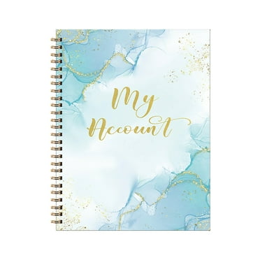 Leodye Check Book Register Debit Card Ledger Notebook Checking Account Register, Financial Checkbook Business Ledger Summer Sales Special Offers