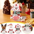 thumbnail image 1 of Leodye Christmas Candy Jars, Santa Elk Snowman Plastic Candy Cookie Jar Containers Candy Storage Dish Home Decor Container Favor Gift Box Bottle for Children, Xmas Holiday Party Supply, 1 of 2