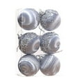 thumbnail image 1 of Leodye Christmas Ornaments Set, Christmas Tree Decorations Tree Hanging Balls Muti Color Christmas Balls , 6 Pack, 1 of 8