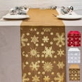 thumbnail image 1 of Leodye Christmas Red Table Runner Snowflake Christmas Winter Holiday Classic Christmas Decoration for Home Indoor and Outdoor Living Room Kitchen Table, 1 of 6