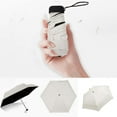 thumbnail image 1 of Leodye Folding Sun Umbrella - Blocker Sun Protection Umbrella, Small Micro Travel Parasol Design, 1 of 2