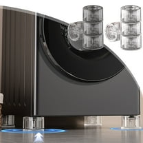 Leodye Furniture Raising Blocks, Lifts with Non-Slip Foam Pads, Heavy Duty Dorm Bed Frame Extenders for Desk Chair, Table Legs, Sofa Couch