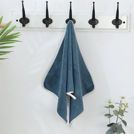 Leodye Microfiber Face Towels for Bathroom, Lint Free, Highly Absorbent and Quick Dry Wash Cloths for Bathroom, Hotel, Spa, Gym, and Kitchen, Face Cloth