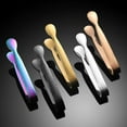 thumbnail image 1 of Leodye Mini Tongs Stainless Steel Small Sugar Serving Tongs for Charcuterie Board Appetizers Dessert Serving Food Tiny Party Danish Candy, 1 of 6