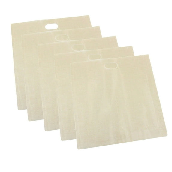 Leodye Non-Stick Toaster Bags Reusable – Grilled Cheese Bags, Heat-Resistant & Easy to Clean | Mess-Free Toasting, Sandwiches