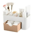 thumbnail image 1 of Leodye Plastic Desktop Cosmetic Box - with Small Drawers, Multifunctional for Makeup/Desk Sundries, 1 of 3