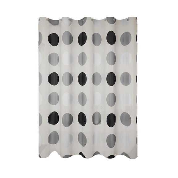Leodye Plastic Shower Curtain Thick Waterproof and Mildews-proof Shower, Waterproof Plastic Shower Liner, Lightweight Shower Curtain for Bathroom -31.5×70.87in