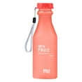 thumbnail image 1 of Leodye Plastic Water Bottle Bulk 550ml Sports Drink Bottles with Handle Strap Flip Top Reusable Leakproof for Adults Travel Cycling Camping Hiking Gym Fitness, 1 of 3