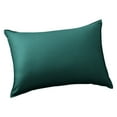 thumbnail image 1 of Leodye Set of 1 Outdoor Waterproof Throw Pillow Covers Decorative Farmhouse Pillowcase Solid Cushion Cases for Patio Tent Balcony Couch Sofa Car Turquoise-11.81×19.69in, 1 of 8