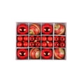 thumbnail image 1 of Leodye Set Pack of 40 Christmas Decorations Window Hangings Hanging Ball Set Plating Ball Painted Ball Christmas Ball Gift Box-9.45x7.09x2.41in, 1 of 6