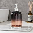 thumbnail image 1 of Leodye Small Soap Dispenser for Bathroom and Kitchen, Plastic Hand Soap Dish Soap Dispenser with Pump, 1 of 6