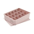 thumbnail image 1 of Leodye Sock Drawer Organizer Divider 1 Packs Underwear Organizer, Collapsible Closet Cabinet Organizer Underwear Storage Boxes for Storing Socks, Handkerchiefs, Ties, Belts-8.46x11.41x3.14in, 1 of 6
