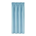 thumbnail image 1 of Leodye Solid Colour Silk Curtains 1 Panels, Blackout thermal Insualted Curtains Silk Drapes for Bedroom/Living Room/Home office, Back Tab & Rod Pocket-41.73 ×53.94in, 1 of 4