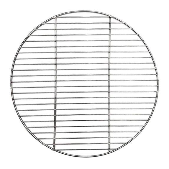 Leodye Stainless Steel BBQ Grill Grate,Round Cooking Grid for Camping Picnic Garden,Durable Rust-Resistant,Even Heat Distribution,Easy Clean Barbecue Rack,Outdoor Grilling Accessory,Size Selectable
