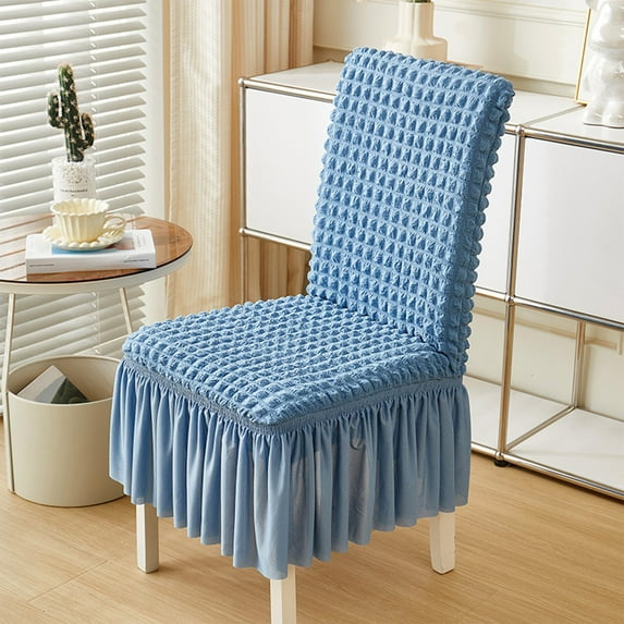 Leodye Stretch Chair Covers for Dining Room Set of 2, Removable Washable Dining Room Chair Covers, Dining Chair Slipcovers Seat Protector, Great Home Decor and Banquet Upholstery