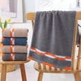 thumbnail image 1 of Leodye Super Soft and Skin Friendly Face Towel for Sensitive Skin, Reusable Washable Makeup Remover Cloth, Face Washcloth, Easy to Rinse Dark Grey Facial Cleaning Cloths, 1 of 6