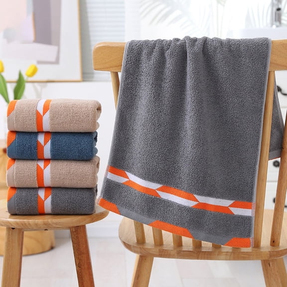 Leodye Super Soft and Skin Friendly Face Towel for Sensitive Skin, Reusable Washable Makeup Remover Cloth, Face Washcloth, Easy to Rinse Dark Grey Facial Cleaning Cloths