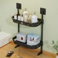 thumbnail image 1 of Leodye Towel Rack Bathroom Storage Shelves Over the Toilet with Towel Bar Height Floating Shelf Wall Shower Shelf for Small Space Bathroom Kitchen Multi Usage, 1 of 6