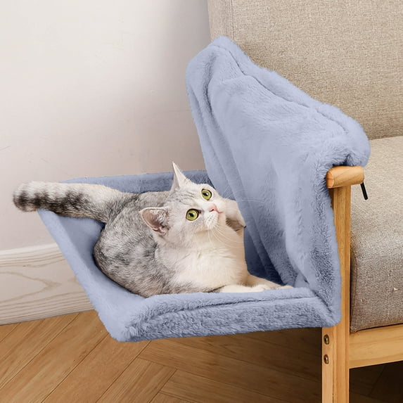 Leodye Warm and Cosy Pet and Radiator Bed,Cat Hammock Bed Pet Hang Bed Small Bed,Strong and Durable Hanging Hammock Style Radiator Cradle Bed for Small Pet Kitten Puppy