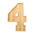 thumbnail image 1 of Leodye Wooden Number Fillable Board Box, Fruit Cheese Platter Vegetable Food Dish, Reuseable Serving Tray for Home Decor, Birthday Party Decorations, 1 of 5