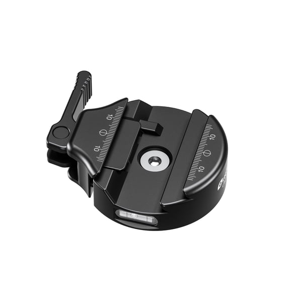 Leofoto  Arca & Picatinny Lever-Release Hybrid Clamps, Black