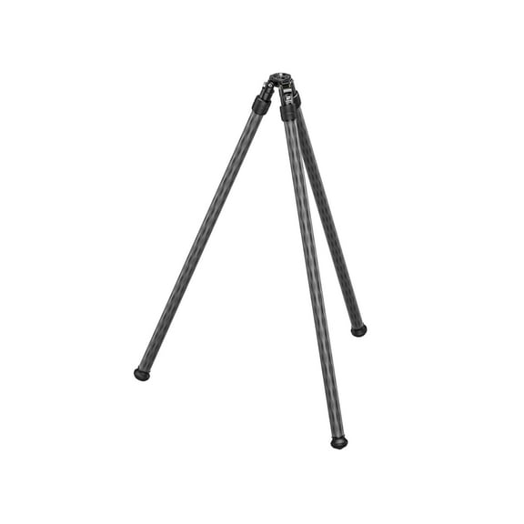 Leofoto  Inverted Outdoors Series Carbon Fiber Tripod w/ FIXED Apex/Platform, Black