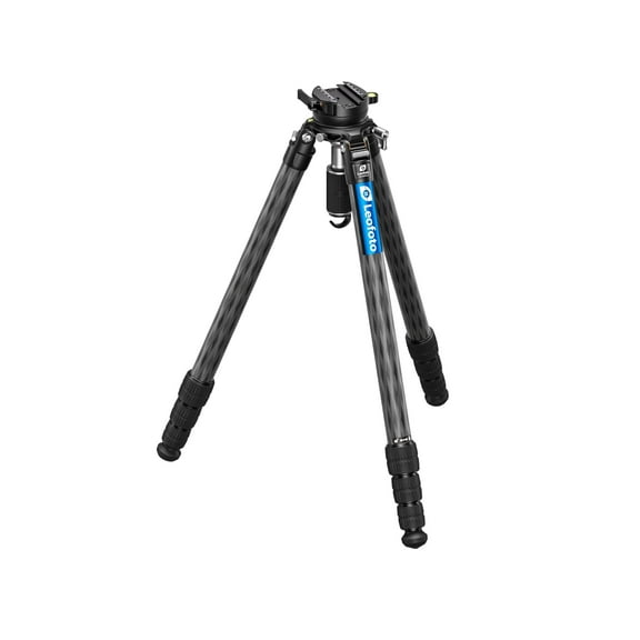 Leofoto LM-324CL X Version Tripod w/ 75mm Bowl&Platform w/ YB-75LRC Leveling Head, Black