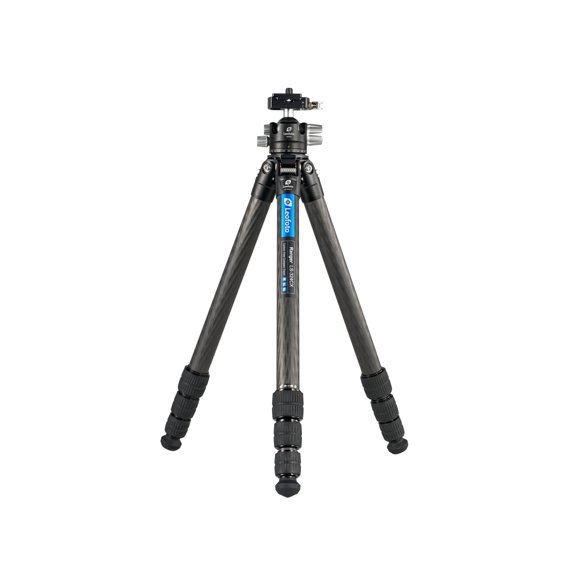 Leofoto LS-324C X Version Ranger Series Tripod / Ballhead Set - LS-324CX/LH-40LR, Black
