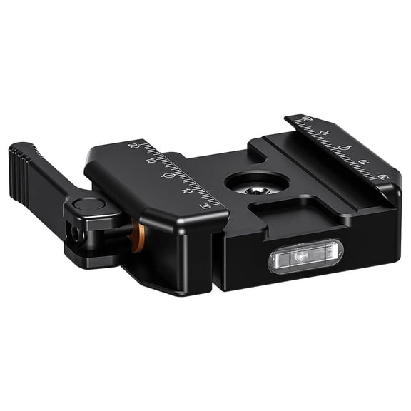 Leofoto LSC-52A Lever-Release Arca Clamp, Aircraft Grade Aluminum, Quick Attach/Detach, Adjustable Width for Arca Rails (LSC-52A)