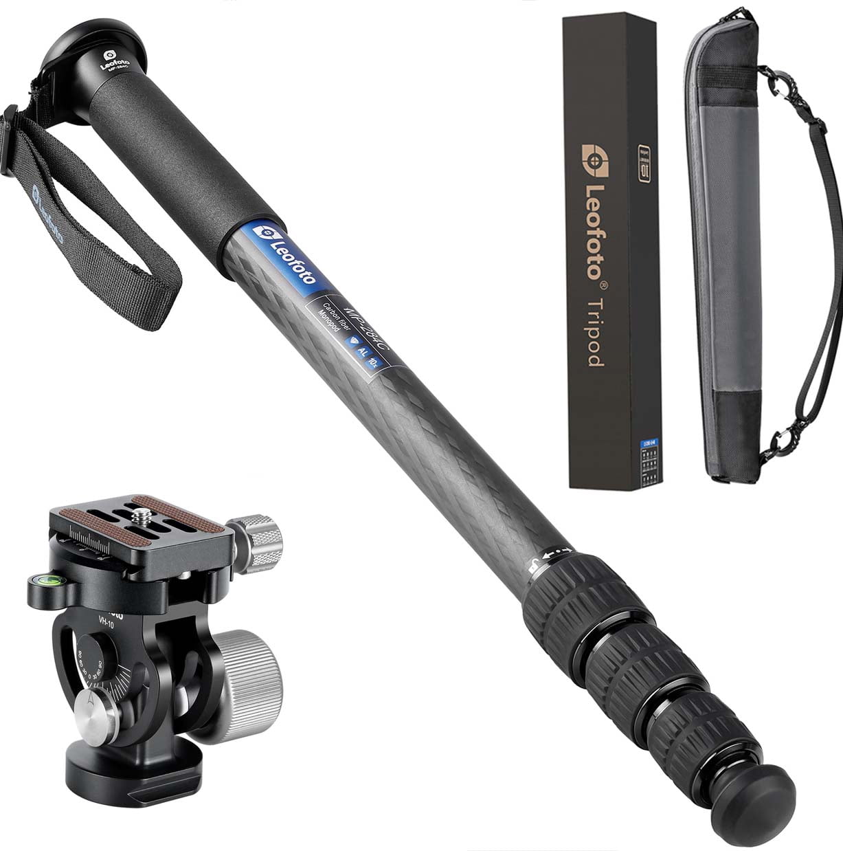 Leofoto MP-365C 5-Section Carbon Fiber Monopod MP-365C B&H Photo Leofoto MP-365C 5-Section Carbon Fiber Monopod MP-365C B&H Photo