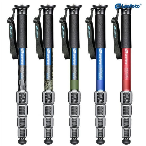 Leofoto MPQ-325C Premium Carbon Fiber Monopod with Case | Water-Proof Legs