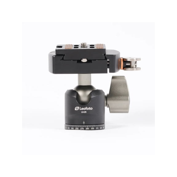 Leofoto  Mini Ball Head w/ LR-50 Lever-Release Clamp, Arca, Black