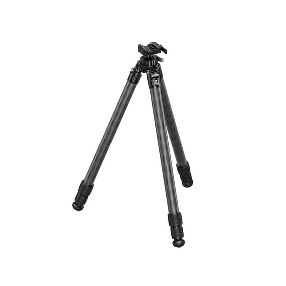 Leofoto  Outdoors Tripod w/ Integrated Lever-Control Ballhead&Lever-Release Clamp, Black