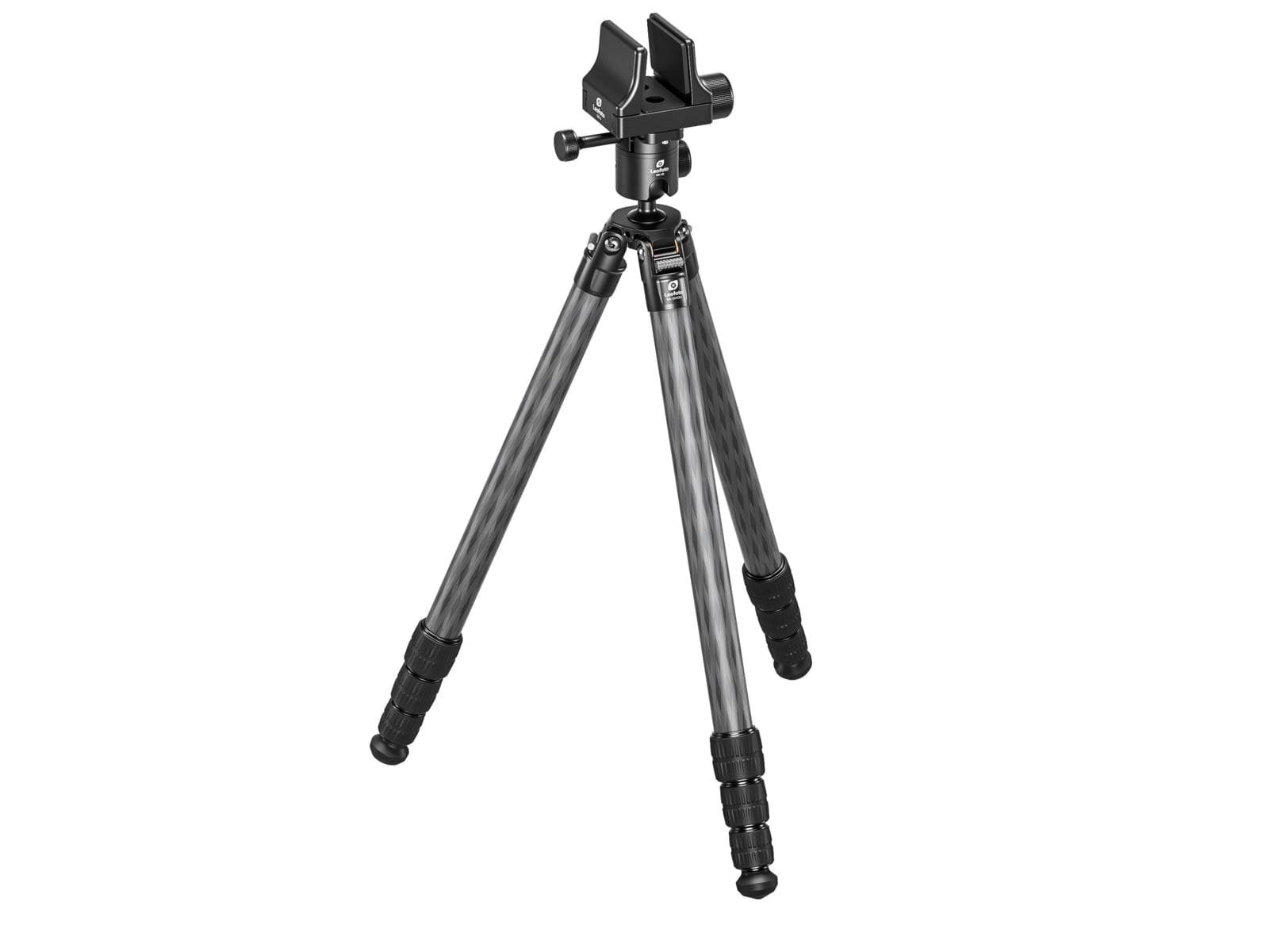 Leofoto SA-324CLX/MK-40X/GS-3 Outdoors Tripod w/ Ball Head and Clamp Set, Black
