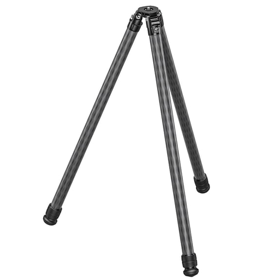 Leofoto SA-X SA-402CX Carbon Fiber Tripod with Rosette & 3/8" Mounting Stud, 3 Angle Stop Positions, High Load Capacity (SA-402CX)