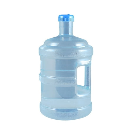 Leojiow 0.8/1.3 Gallon Water Bottle With Cover Big Water Bottle With Cover Gym Water Bottle With Handle Gallon Water Jug (101/170 Oz Transparent) Outdoor Handle Large Capacity Water One Size