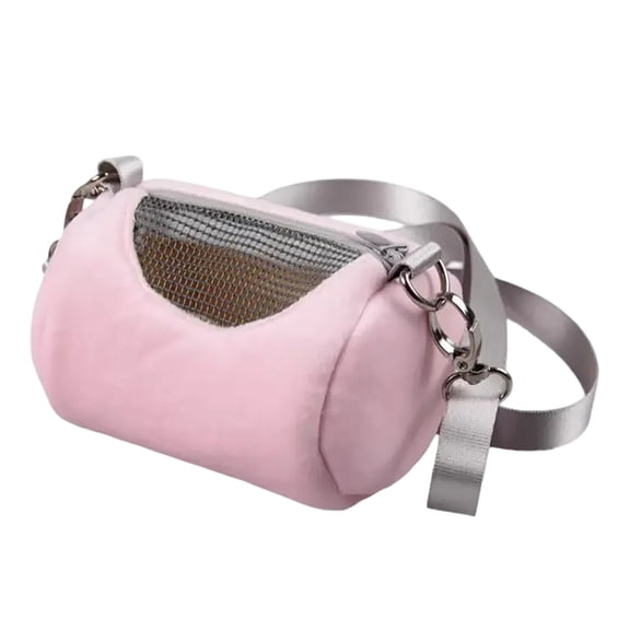 Leojiow 1Pc Portable Hamster Breathable Mesh Small Travel Backpack For Pigs Hamsters & Small Animals Adjustable Straps For & Comfortable Transport () 12X7Cm Utility