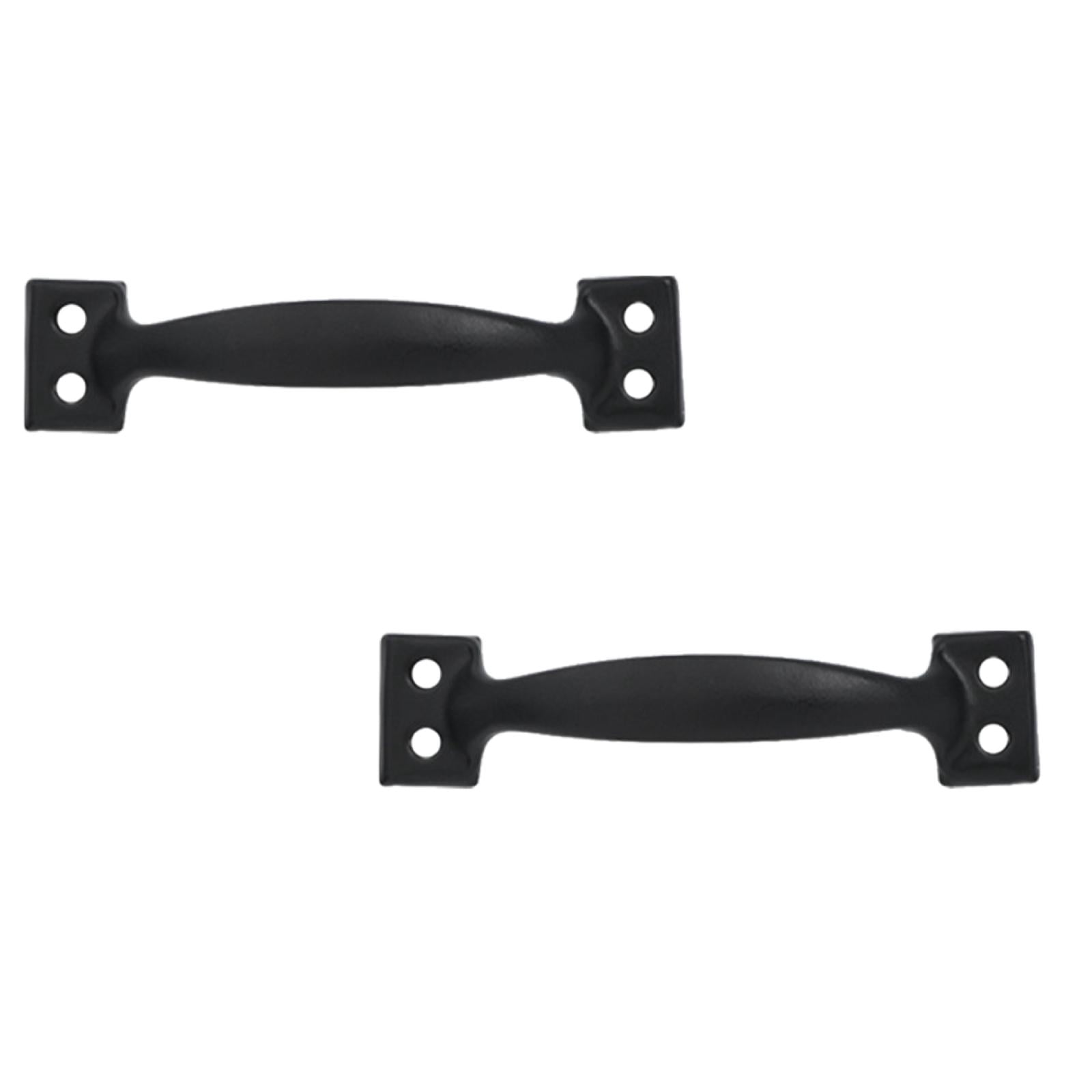 Leojiow 2Pcs Antique Bow Style Door Pull Handle Heavy Barn Door Handle ...