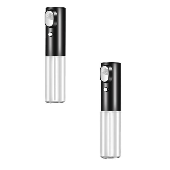 Leojiow 2Pcs Biem Butter Sprayer Biem Butter Spraye Melter V2 Popcorn Butter Spray 200Ml/7Oz Olive Oil Stick Spray Dispenser For Precise Oil Spritzer For Cooking 23.2X5X5Cm Black